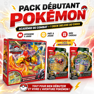 Pokémon Beginner Pack - Battle Academy + Deluxe Battle Deck FR
