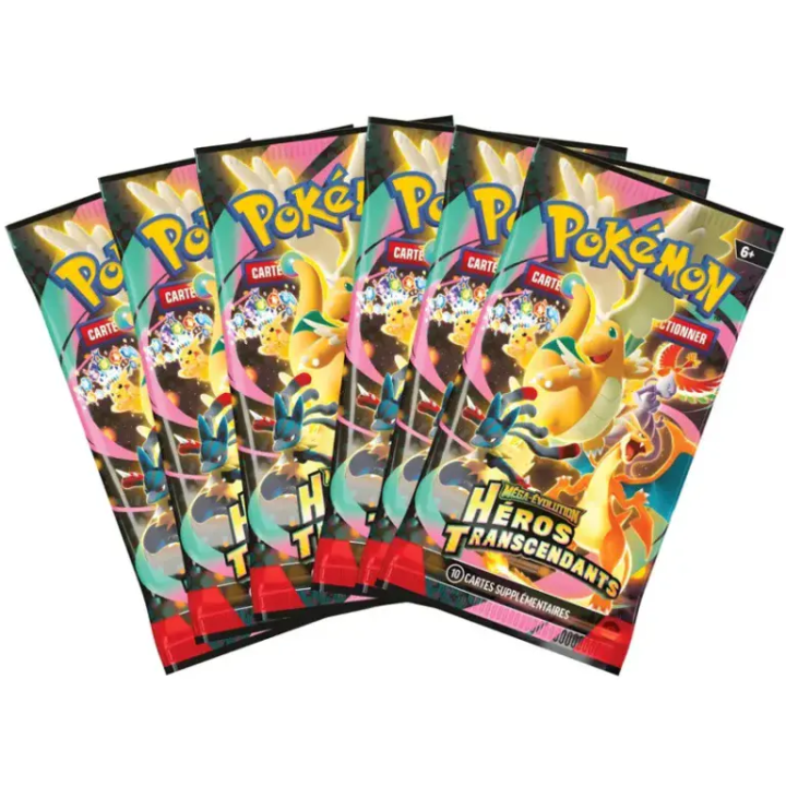 Pokémon ME02.5 Collector Pack - 6 Boosters + Card Protection FR