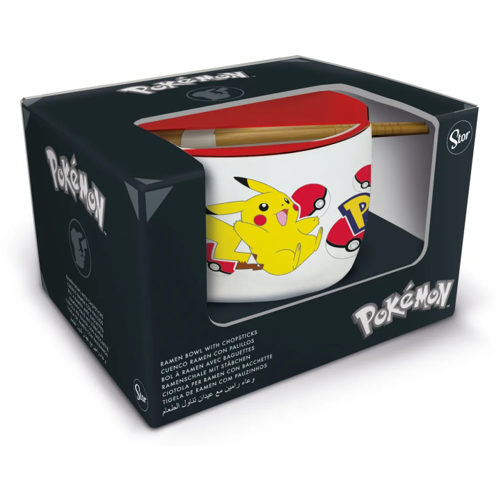 Pack Cadeau Pikachu - Casquette, Mug et Bol Ramen Pokémon