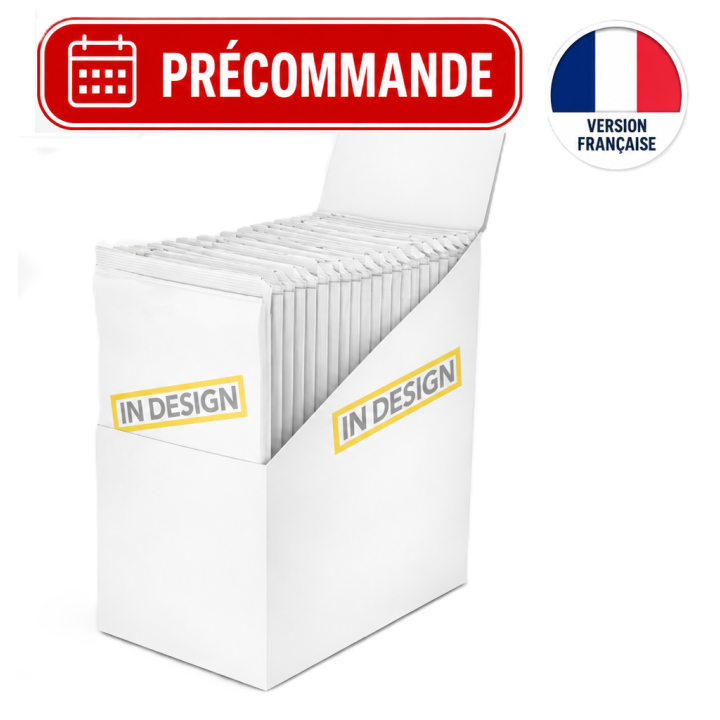 Précommandez la display Naruto Mythos TCG SET 3 Akatsuki Shippuden FR 1st Edition avec 24 flowpacks. Produit scellé en français.
