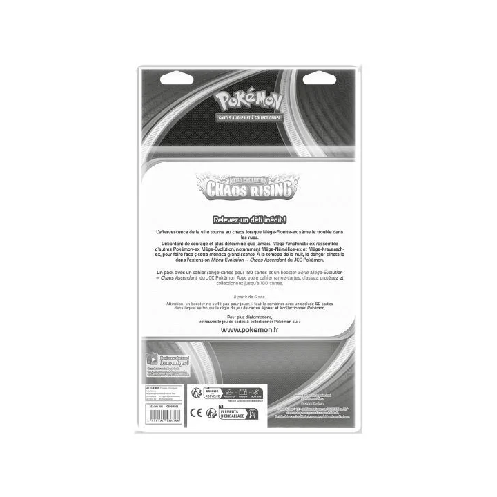 Pokémon ME04 Chaos Ascendant Dragonite Portfolio + Booster FR
