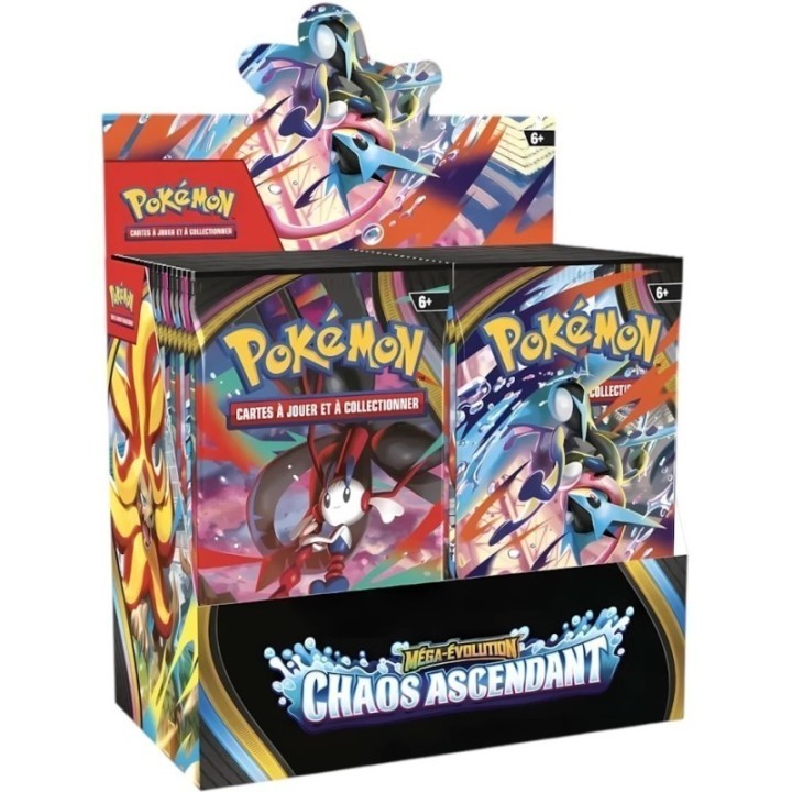 Pokémon ME04 Chaos Ascendant - Pack Display + ETB FR