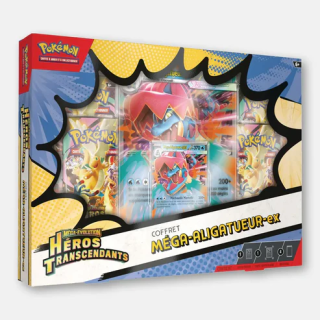 Coffret Pokémon Méga-Aligatueur-ex ME2.5 Héros Transcendants FR