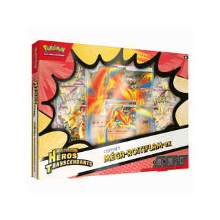 Pokémon - Coffret Méga Roitiflam ex - ME2.5 Héros Transcendants - FR