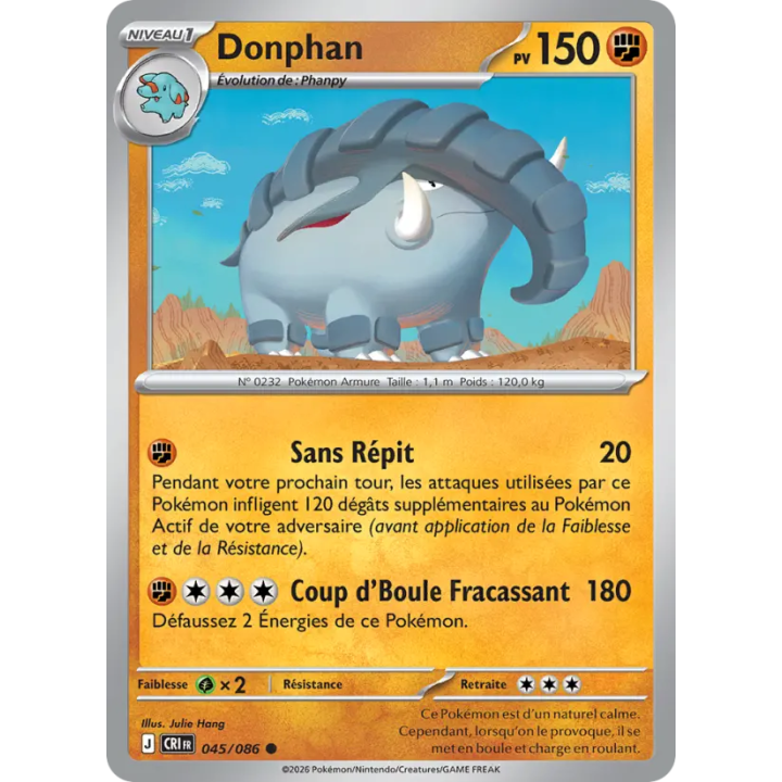 Donphan 045/086