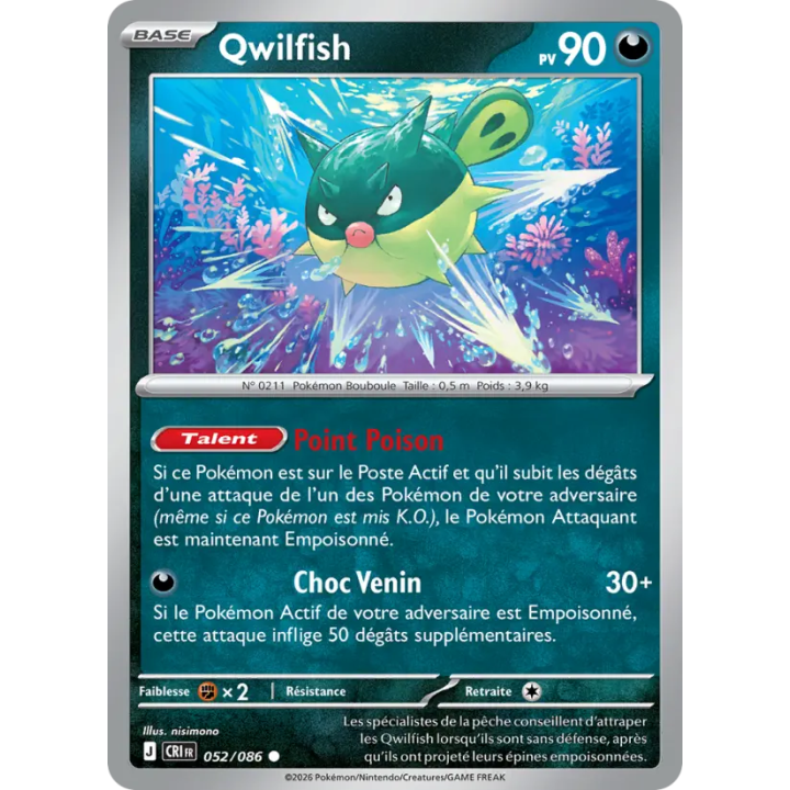 Qwilfish 052/086