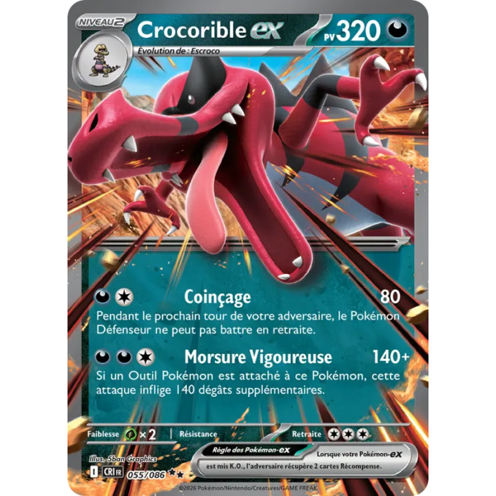 Crocorible-ex 055/086
