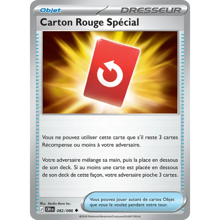 Carton Rouge Spécial 082/086