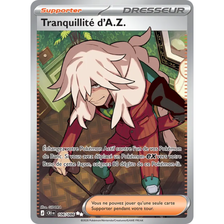Tranquillité d'A.Z. 106/086