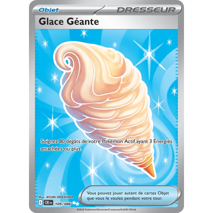 Glace Géante 109/086
