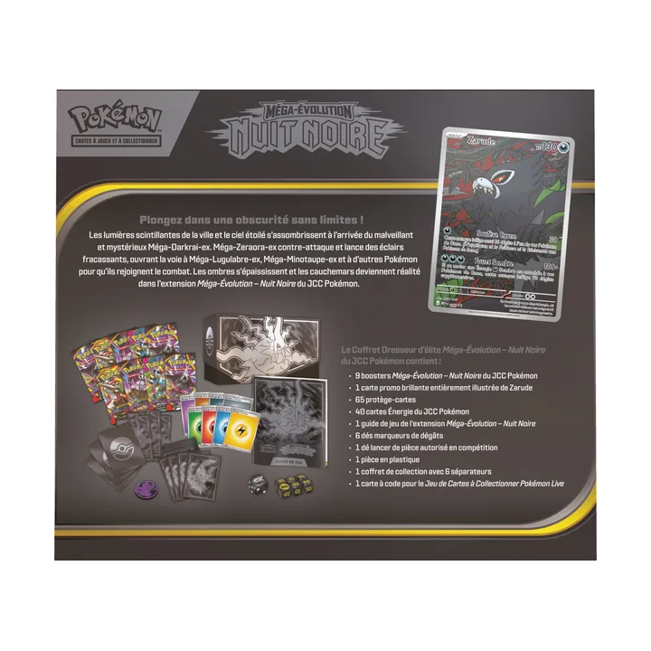 Pokémon ME05 Nuit Noire Elite Trainer Box FR