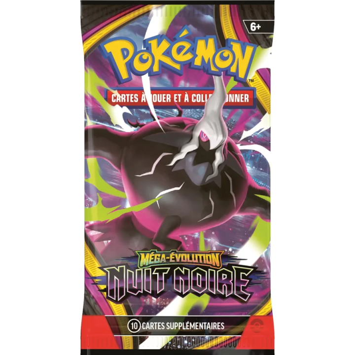 Bundle 6 boosters Pokémon ME05 Nuit Noire FR | Mint2Play