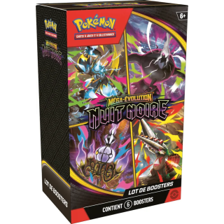 Pokémon ME05 Pitch Black 6 Booster Bundle FR | Mint2Play