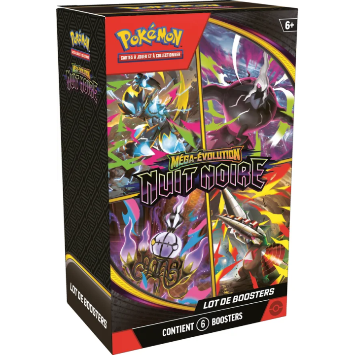 Pokémon ME05 Pitch Black 6 Booster Bundle FR | Mint2Play