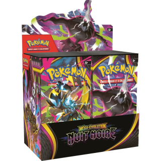Pokémon - Display de Pack de Booster Méga-Évolution - ME05 Nuit Noire (Display x36) - FR