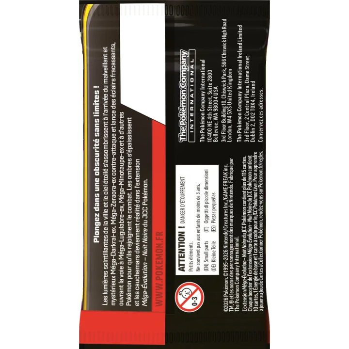 Display Pokémon ME05 Nuit Noire 36 boosters FR | Mint2Play