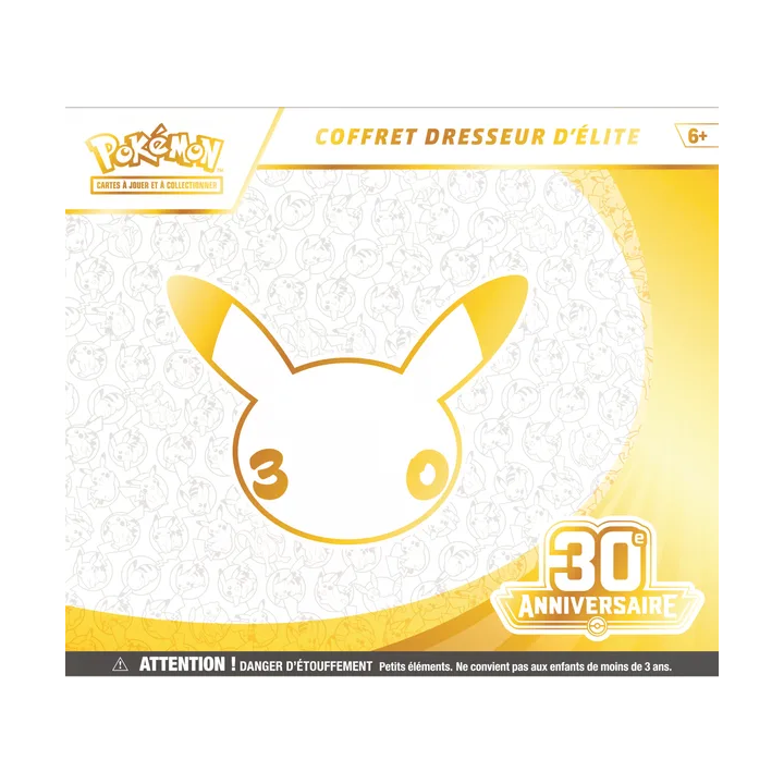 Pokémon 30th Anniversary Elite Trainer Box FR