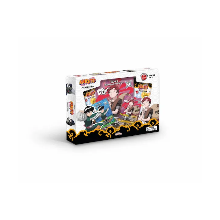 NARUTO Mythos TCG - SET 2 SHINOBI SHIREN 1st Edition, Special Pack Design A GAARA & ROCK LEE - FR