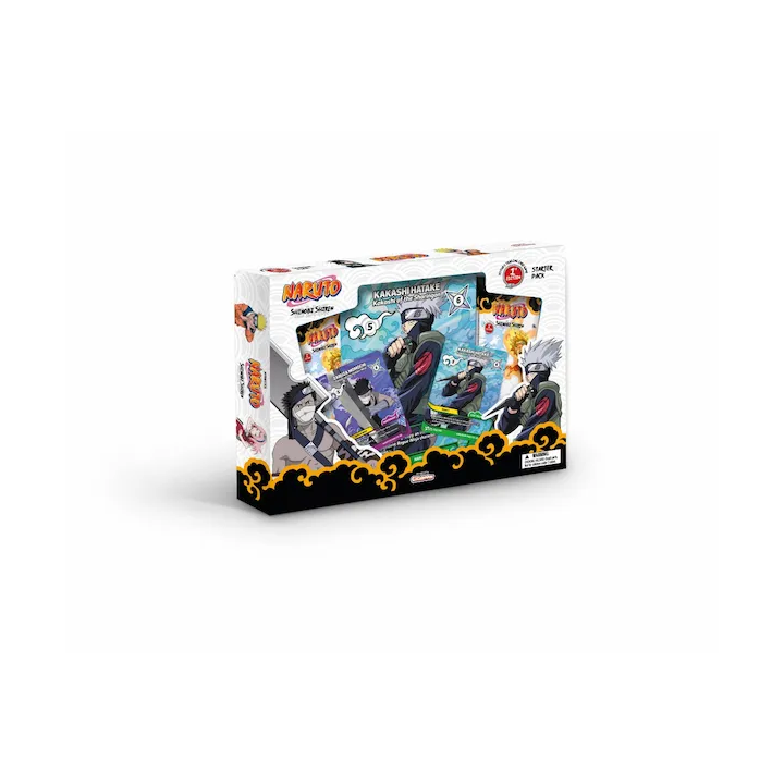 NARUTO Mythos TCG - SET 2 SHINOBI SHIREN 1st Edition, Special Pack Desgin B KAKASHI & ZABUZA - FR