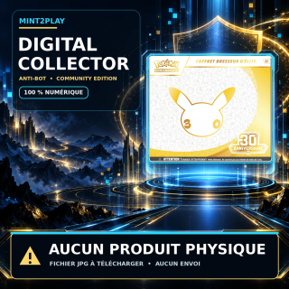Pokémon - ETB 30 ans - Digital Collector Anti-Bot Mint2Play