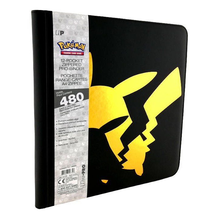 Pikachu PRO-Binder + Sleeves + Toploaders Bundle | Mint2Play