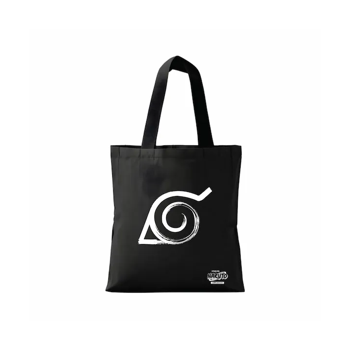 Tote Bag NARUTO Mythos TCG Black & White – Konoha