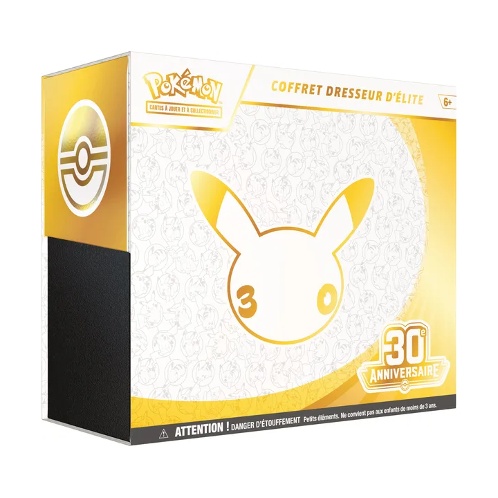 Pack ETB Pokémon 30 ans + Protection Acrylique 99 % UV