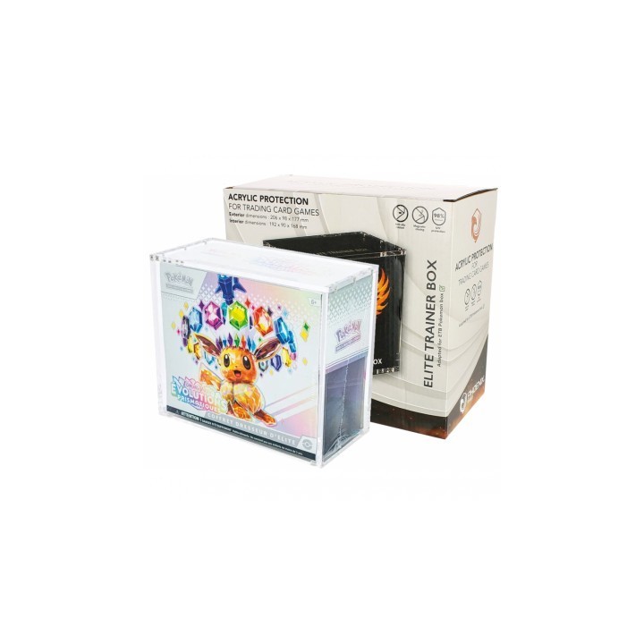 Pack ETB Pokémon 30 ans + Protection Acrylique 99 % UV