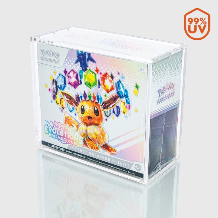 Pokémon 30th Anniversary ETB + 99% UV Acrylic Case