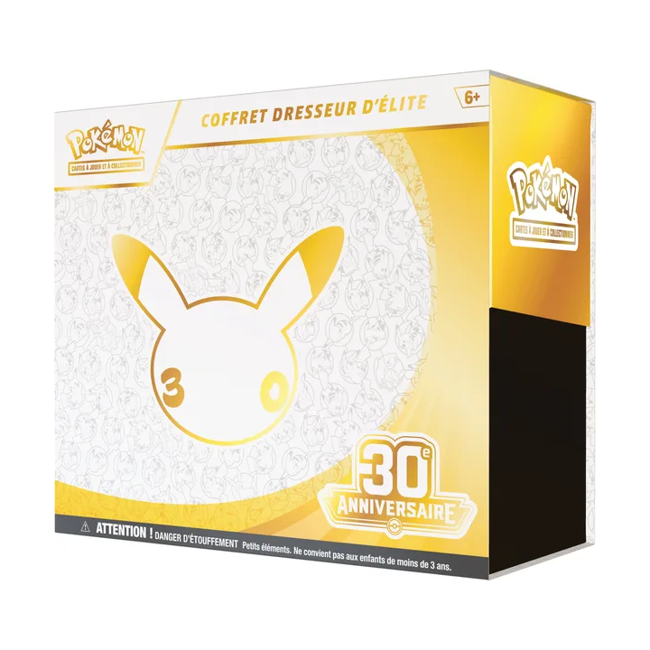 Pack ETB Pokémon 30 ans FR + Display M3 Munikis Zero JP