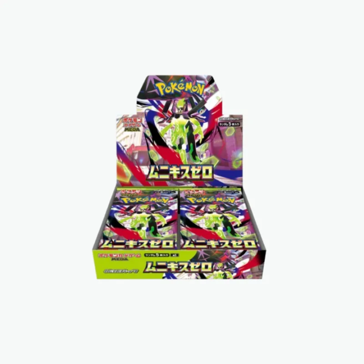 Pack ETB Pokémon 30 ans FR + Display M3 Munikis Zero JP