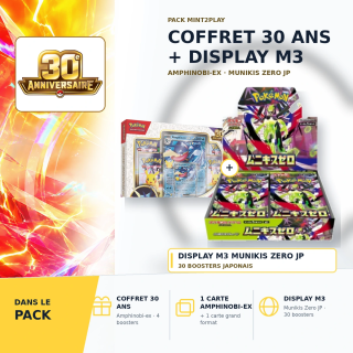 Greninja ex 30th Box + M3 Munikis Zero Japanese Box