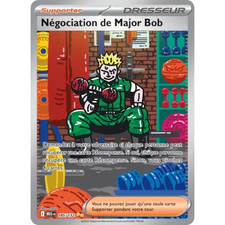 Négociation de Major Bob 185/132
