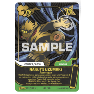 Naruto Uzumaki 133/130 Konoha Shidō