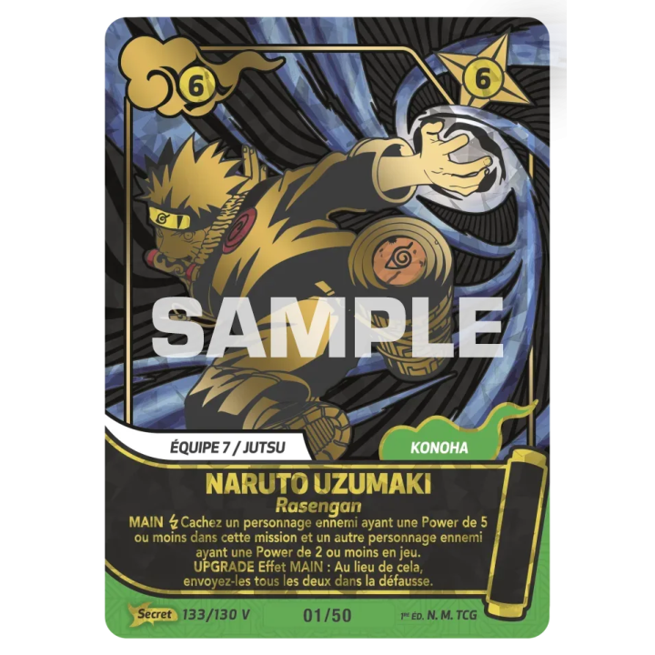 Naruto Uzumaki 133/130 Konoha Shidō
