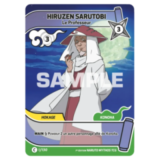 Hiruzen Sarutobi 001/130 Konoha Shidō