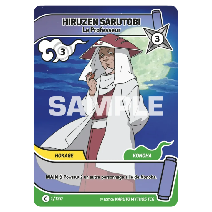 Hiruzen Sarutobi 001/130 Konoha Shidō
