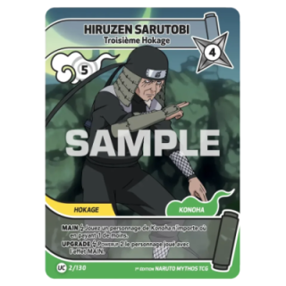 Hiruzen Sarutobi 002/130 Konoha Shidō