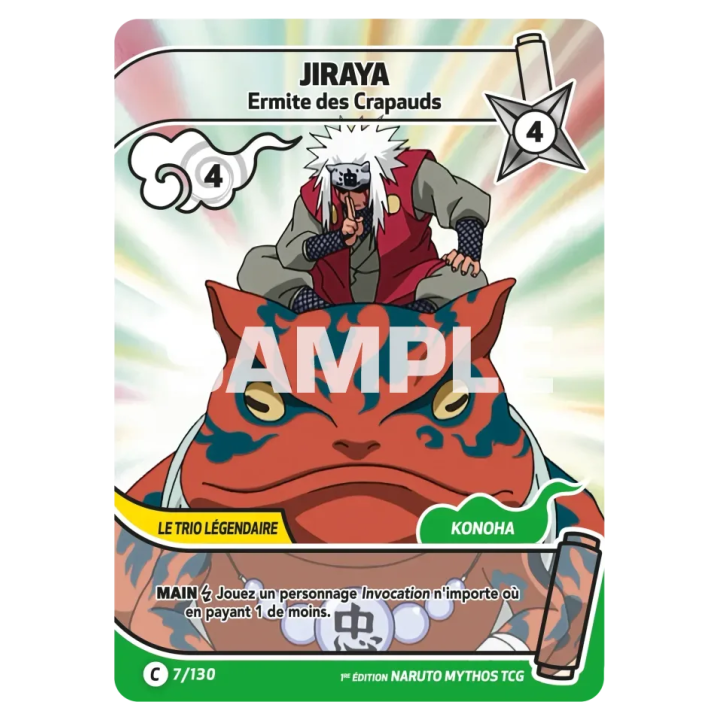 Jiraya 007/130 Konoha Shidō