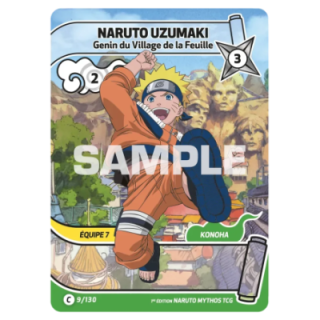 Naruto Uzumaki 009/130 Konoha Shidō
