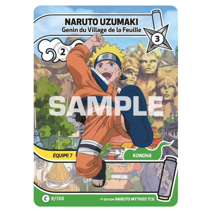 Naruto Uzumaki 009/130 Konoha Shidō