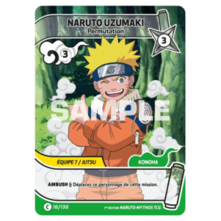 Naruto Uzumaki 010/130 Konoha Shidō