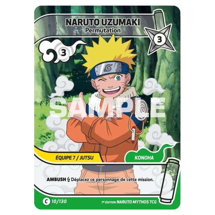 Naruto Uzumaki 010/130 Konoha Shidō