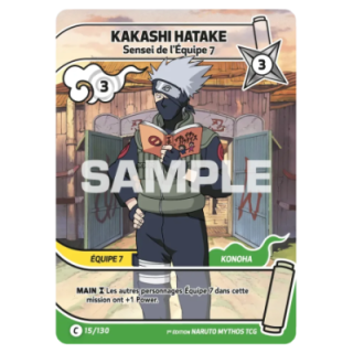 Kakashi Hatake 015/130 Konoha Shidō