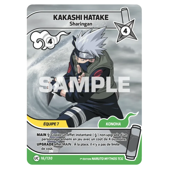 Kakashi Hatake 016/130 Konoha Shidō