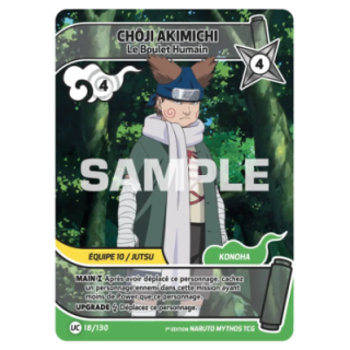 Chôji Akimichi 018/130 Konoha Shidō