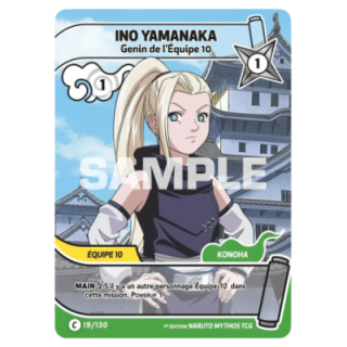 Ino Yamanaka 019/130 Konoha Shidō