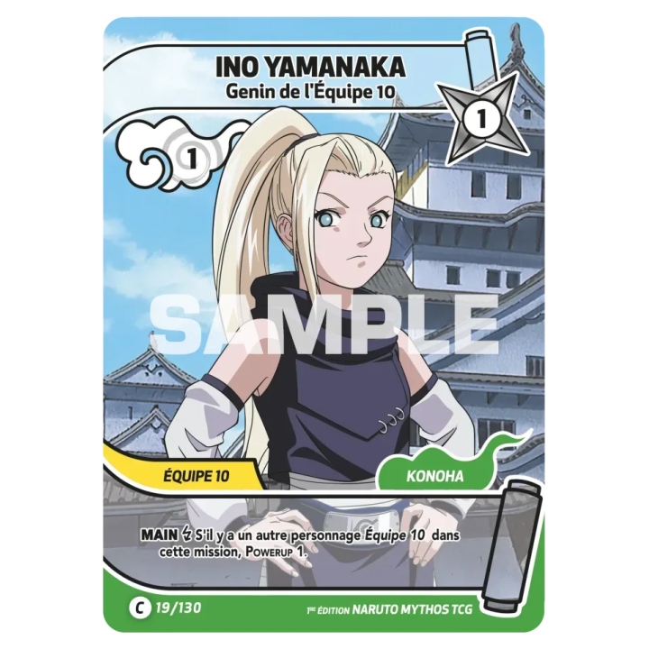 Ino Yamanaka 019/130 Konoha Shidō