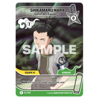 Shikamaru Nara 021/130 Konoha Shidō