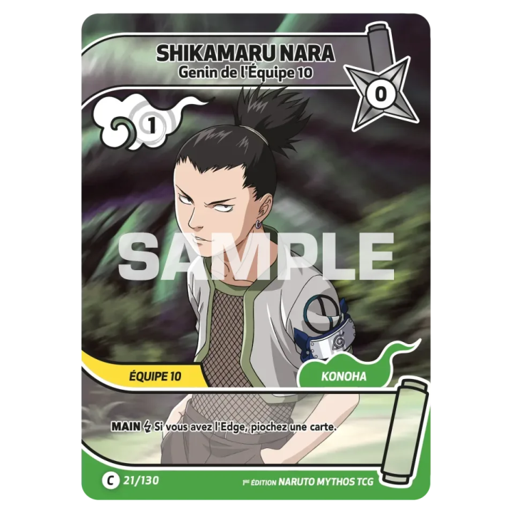 Shikamaru Nara 021/130 Konoha Shidō